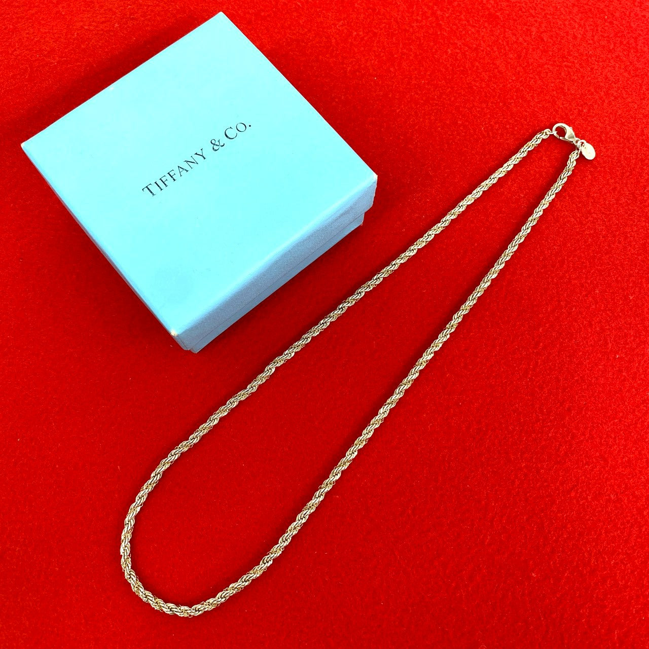 TIFFANY&Co. ティファニー (Vintage) ツイストロープ ネックレス 925