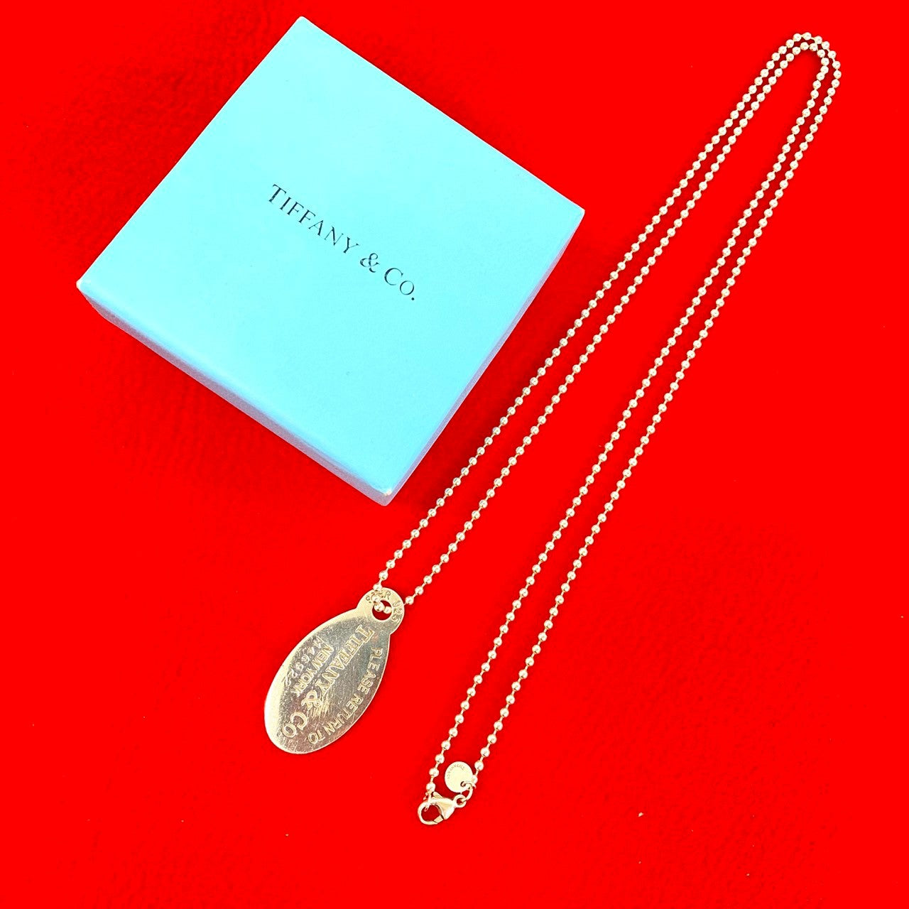 ティファニー オーバルタグ リターントゥ ネックレス TIFFANY&Co. ティファニー (Vintage) リターントゥ オーバルタグ