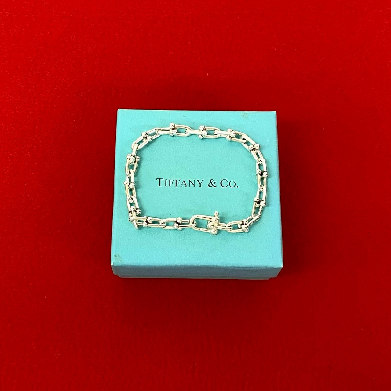 TIFFANY&Co. ティファニー ハードウェア スモールリンク ブレスレット