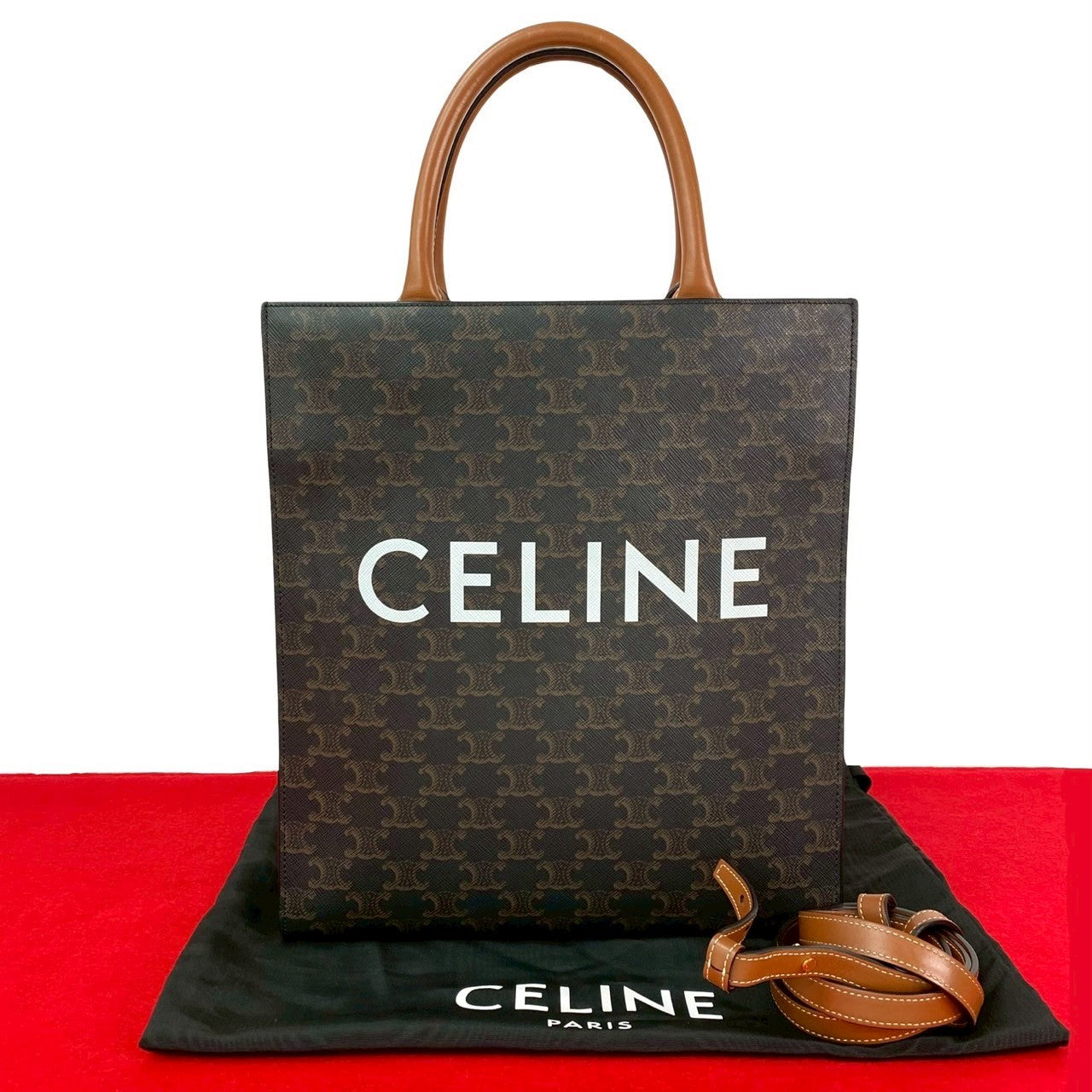 CELINE セリーヌ バーティカル カバ ショルダーバッグ – Trip