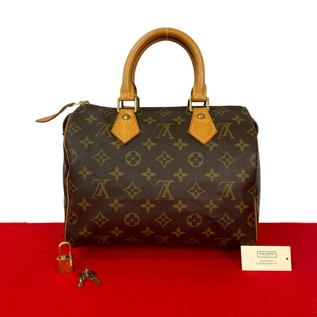 LOUIS VUITTON ヴィトン スピーディ25 モノグラム ハンドバッグ LOUIS VUITTON ルイヴィトン (Vintage) スピーディ 25 ハンドバッグ – Trip