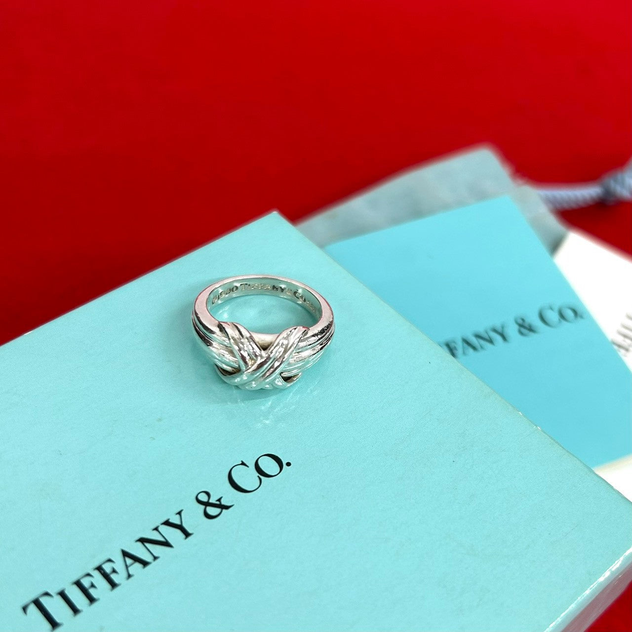 TIFFANY&Co. ティファニー (Vintage) シグネチャー リング 指輪 8号 – Trip