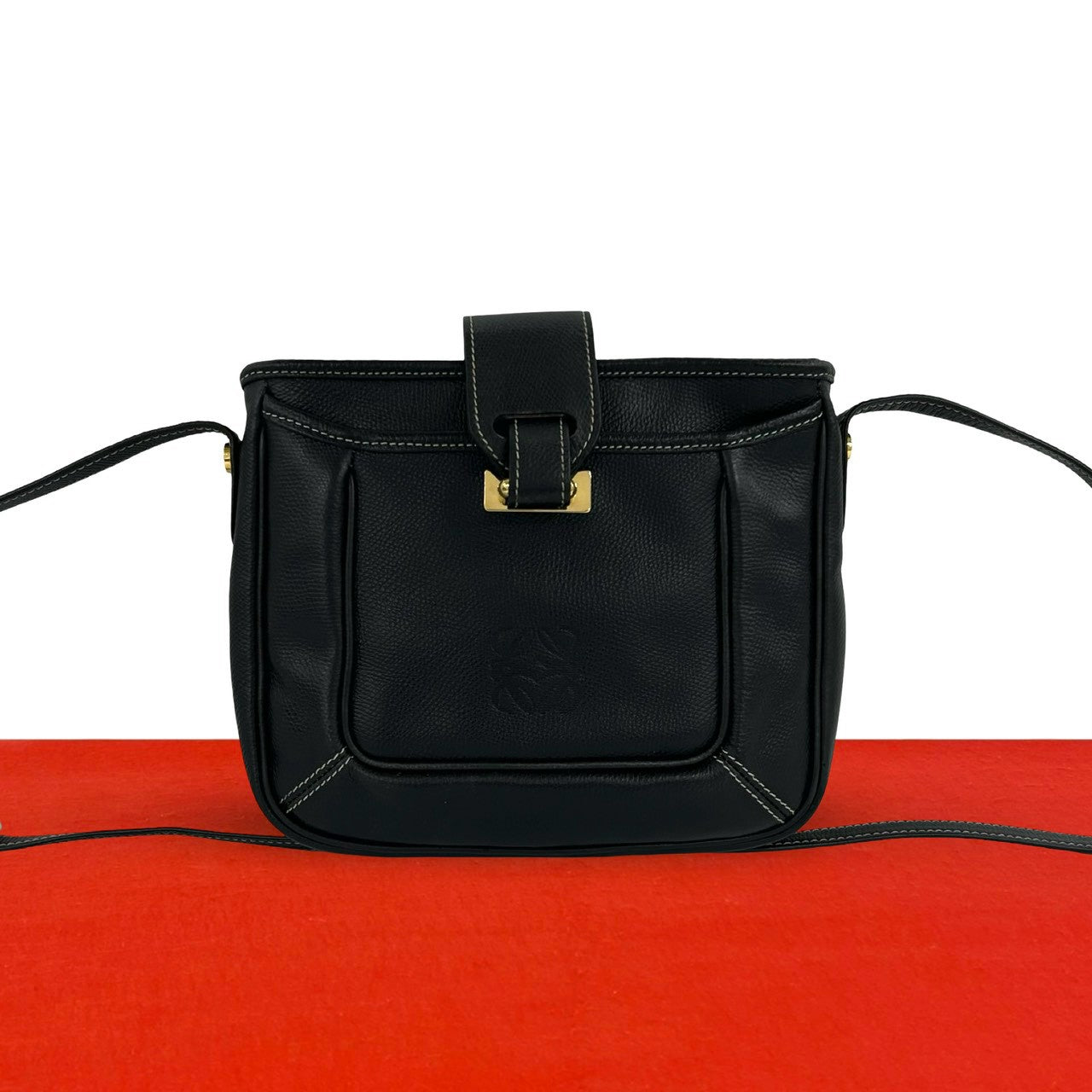 【正規品】LOEWE ロゴキャンバス ショルダーバッグ（2005年頃） LOEWE ロエベ (Vintage) ショルダーバッグ – Trip