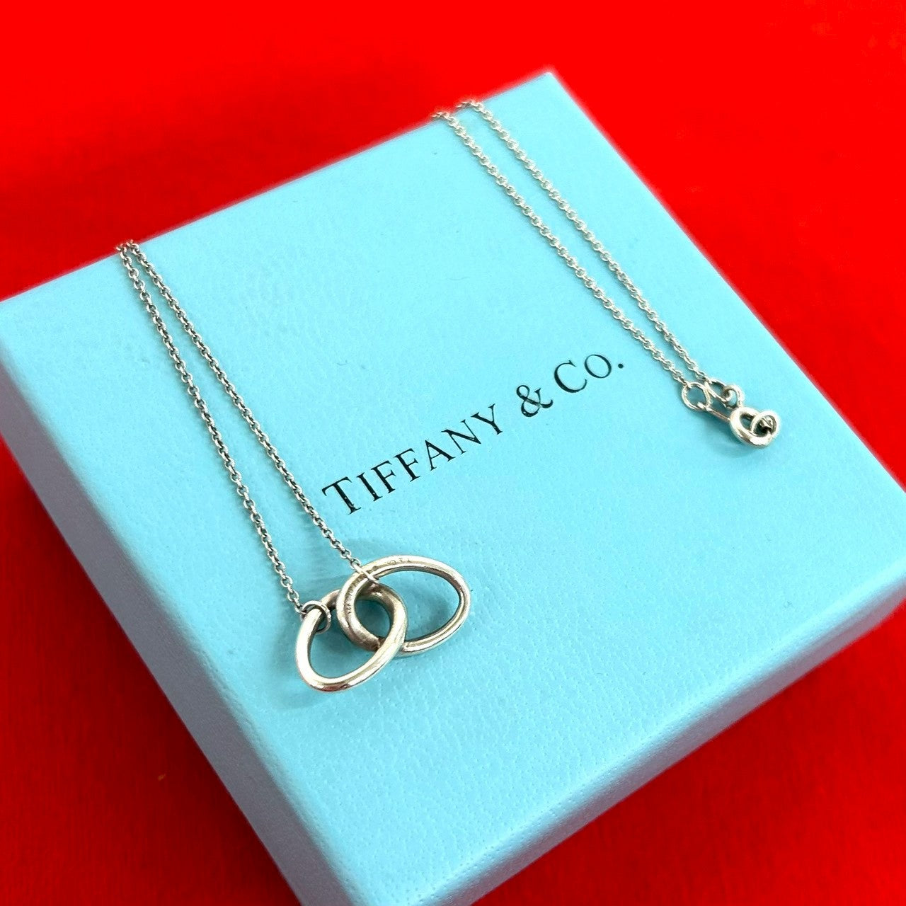 アクセサリー Tiffany&Co. double loop necklace silver TIFFANY&Co. Tiffany (Vintage) Double Loop Necklace – Trip
