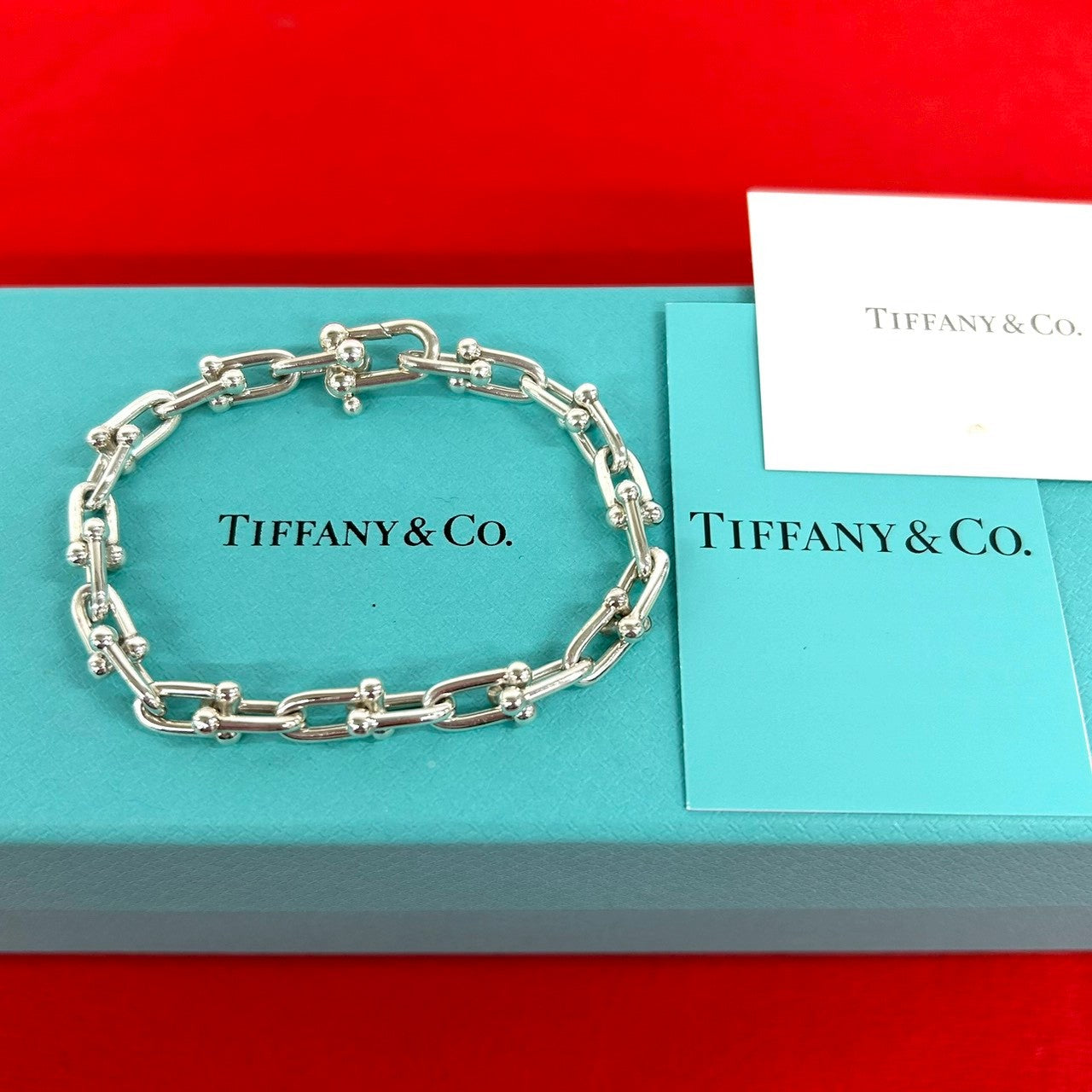 TIFFANY&Co. ティファニー ハードウェア スモールリンク ブレスレット