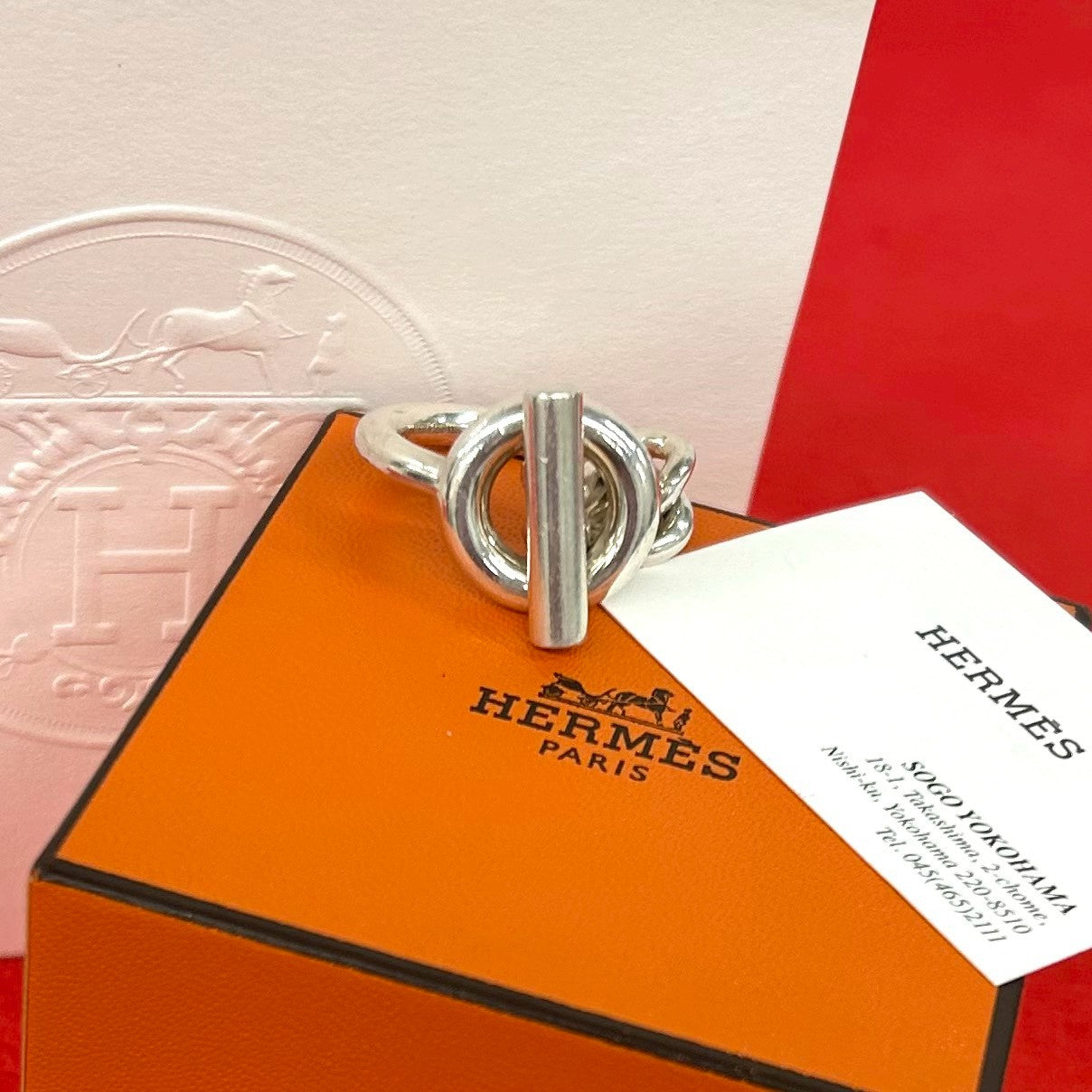 HERMES エルメス クロワゼット GM リング 指輪 – Trip