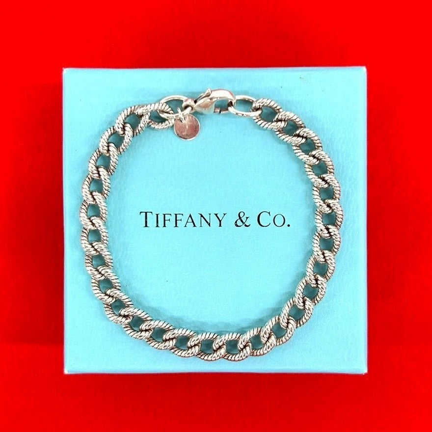 TIFFANY&Co. ティファニー ツイストロープ ブレスレット 925 – Trip