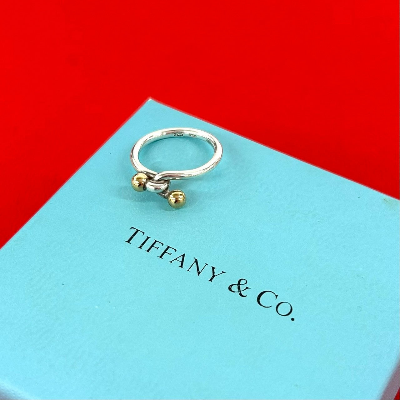 TIFFANY&Co. ティファニー ラブノット リング 925 K18 750 指輪 – Trip