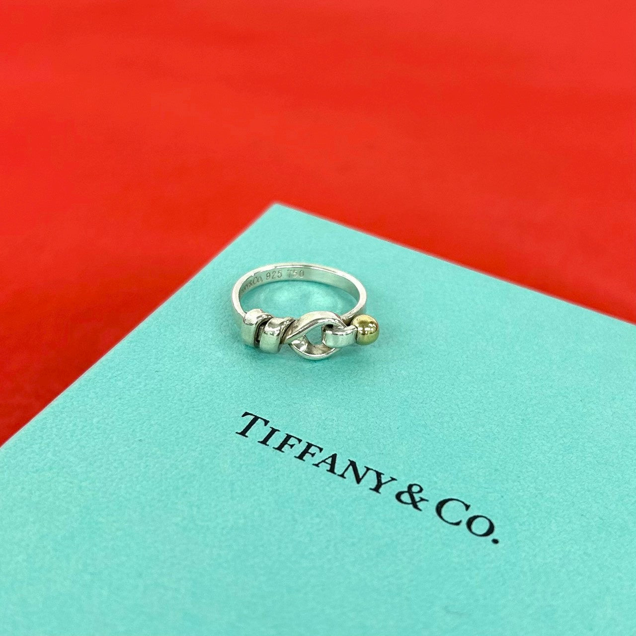 TIFFANY&Co. ティファニー ラブノット 925 K18 750YG リング 指輪 – Trip