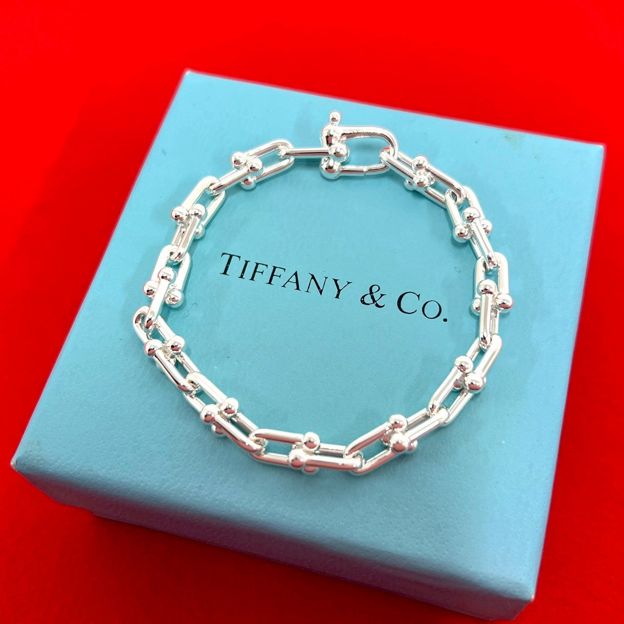 ティファニー　ハードウェア　スモールリンク TIFFANY&Co. ティファニー ハードウェア スモール リンク ブレスレット