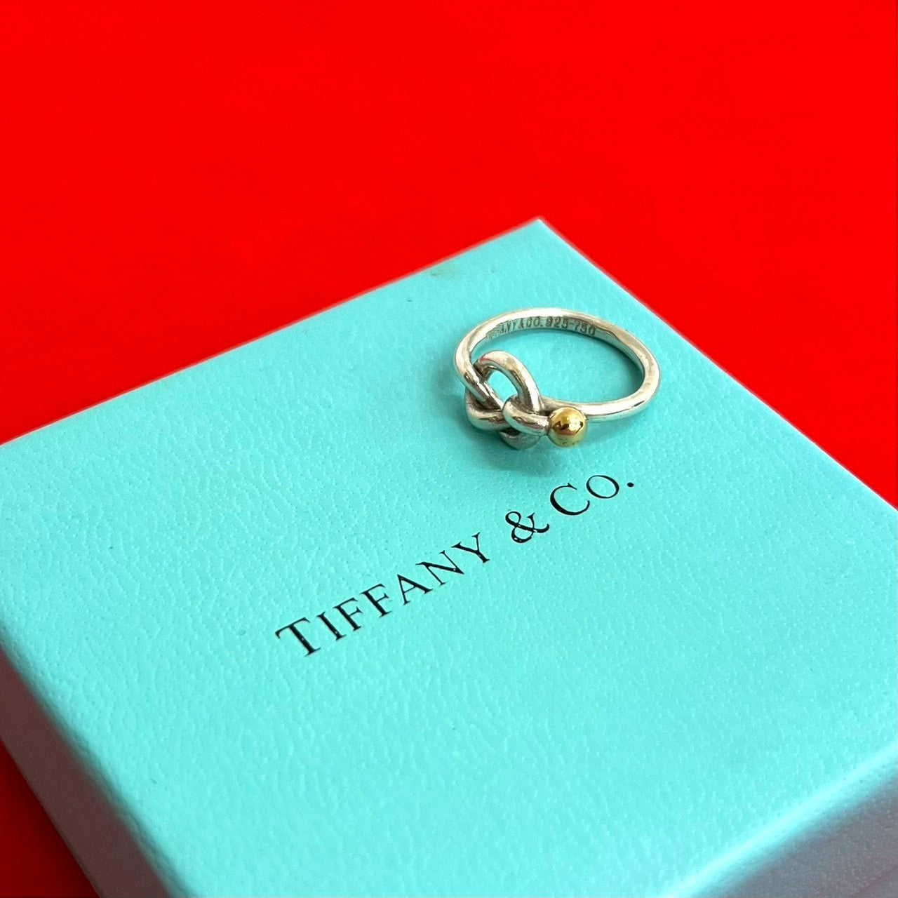 TIFFANY&Co. ティファニー フック＆アイ ラブノット リング 指輪 – Trip