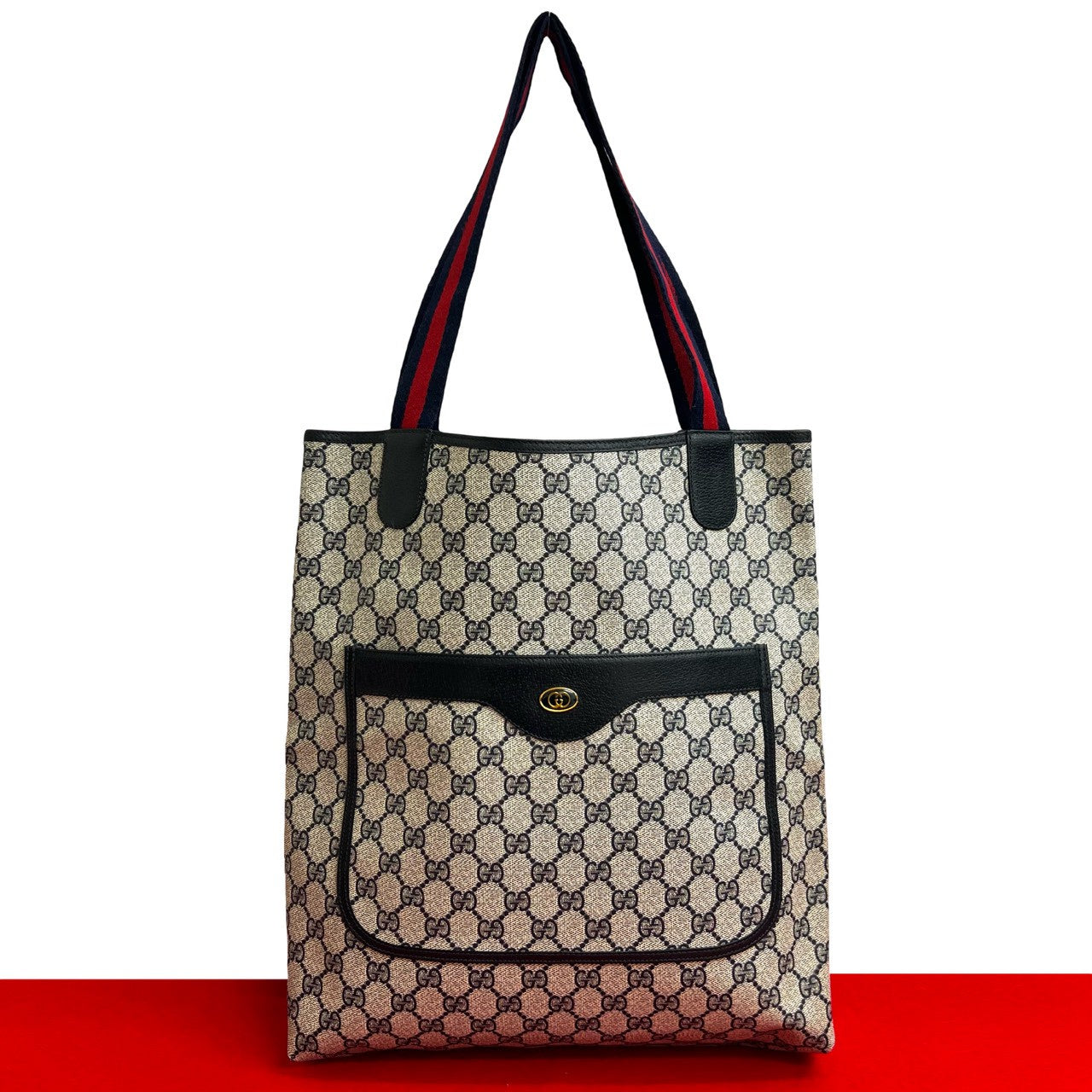 【大幅値下げ!】Gucci トートバッグ グ ロゴ柄　ヴィンテージ廃盤　男女兼用 GUCCI グッチ (Vintage) トートバッグ – Trip