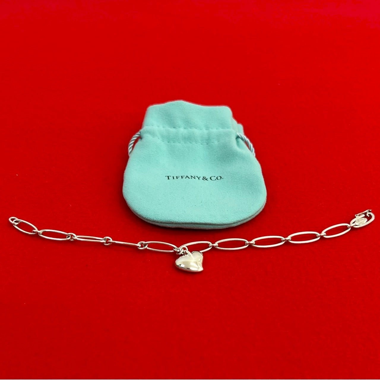 TIFFANY&Co. ティファニー カーブド ハート ブレスレット – Trip