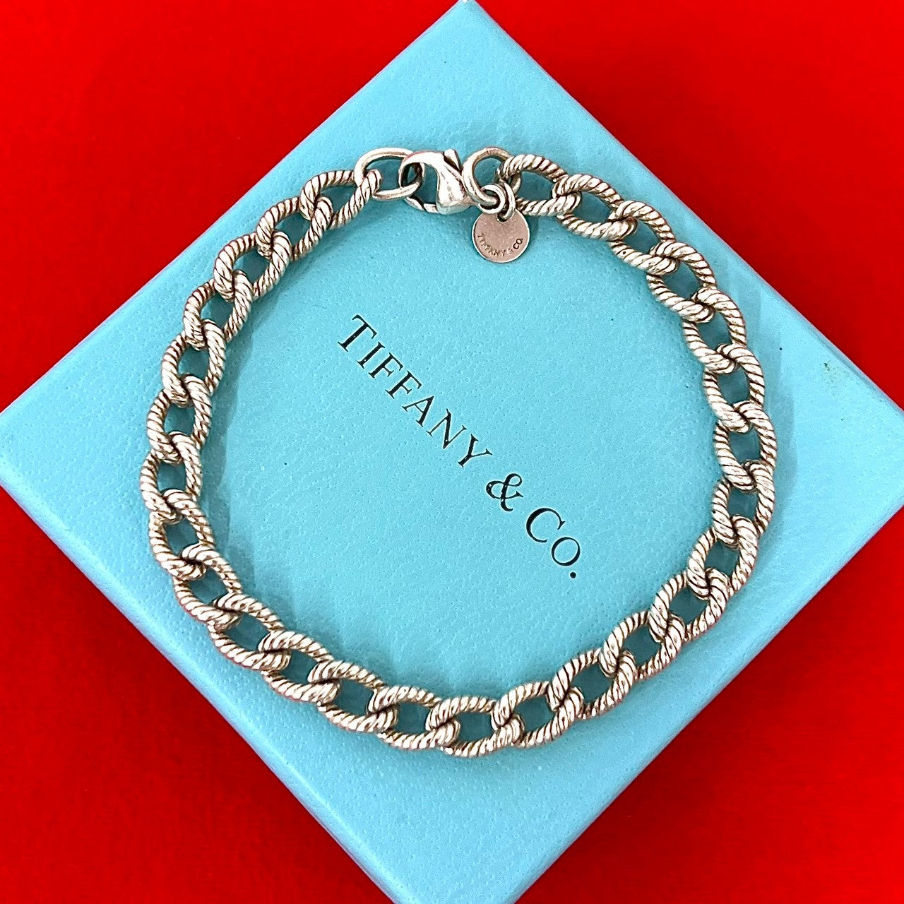 TIFFANY&Co. ティファニー ツイスト ロープ チェーン ブレスレット – Trip