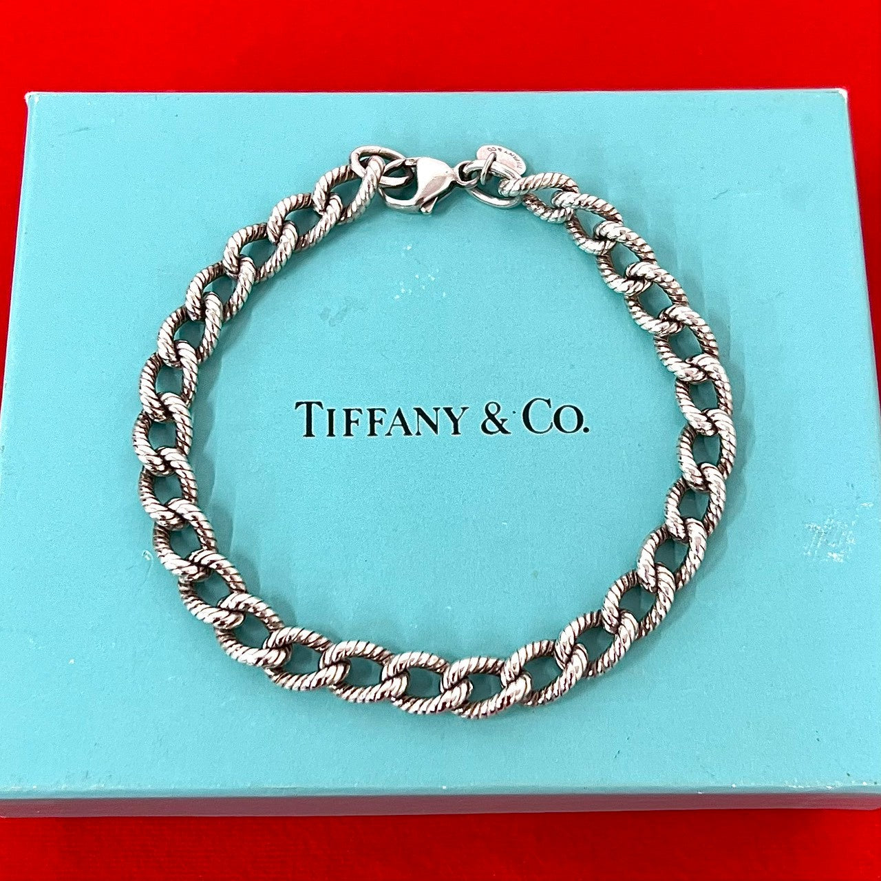 OLD Tiffany ツイストロープ リンク ブレスレット sv925 TIFFANY&Co. ティファニー ツイスト ロープ ブレスレット – Trip