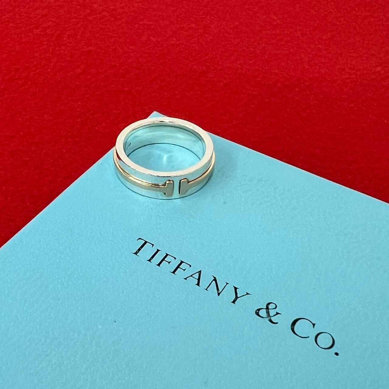 TIFFANY&Co. ティファニー T TWO ナローリング T TWO ナローリング