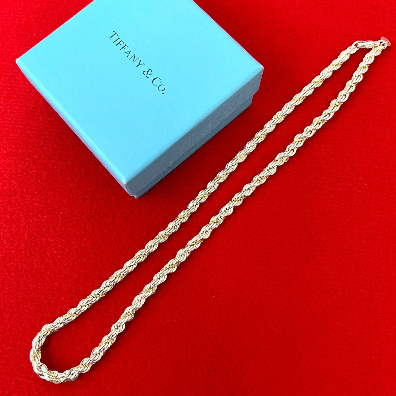 TIFFANY&Co. ティファニー (Vintage) ツイストロープ ネックレス 925