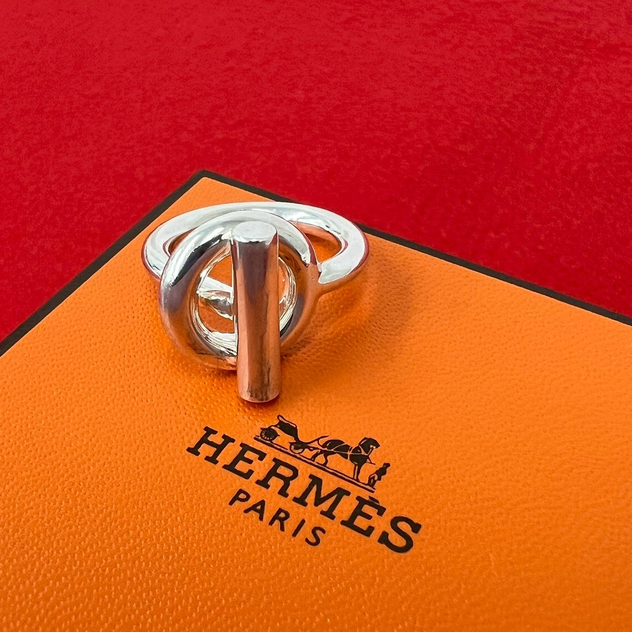 エルメス HERMES リング　エシャペ　SV 59 HERMES エルメス エシャペ リング 指輪 – Trip