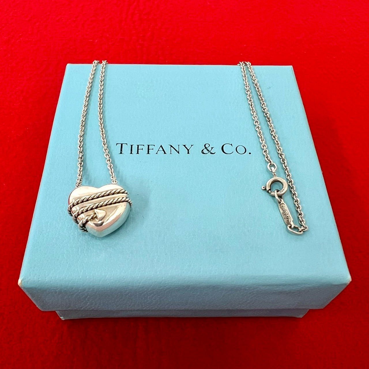 TIFFANY&Co. ティファニー (Vintage) ハート＆アロー ネックレス – Trip