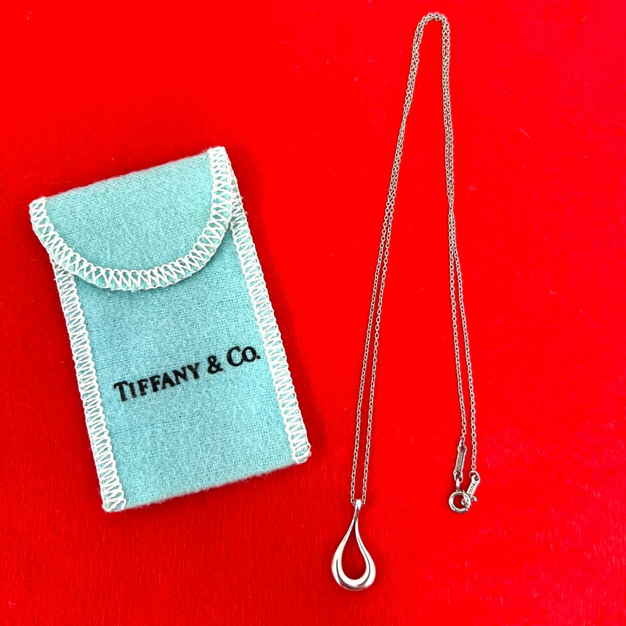 TIFFANY&Co. ティファニー (Vintage) オープン ティアドロップ
