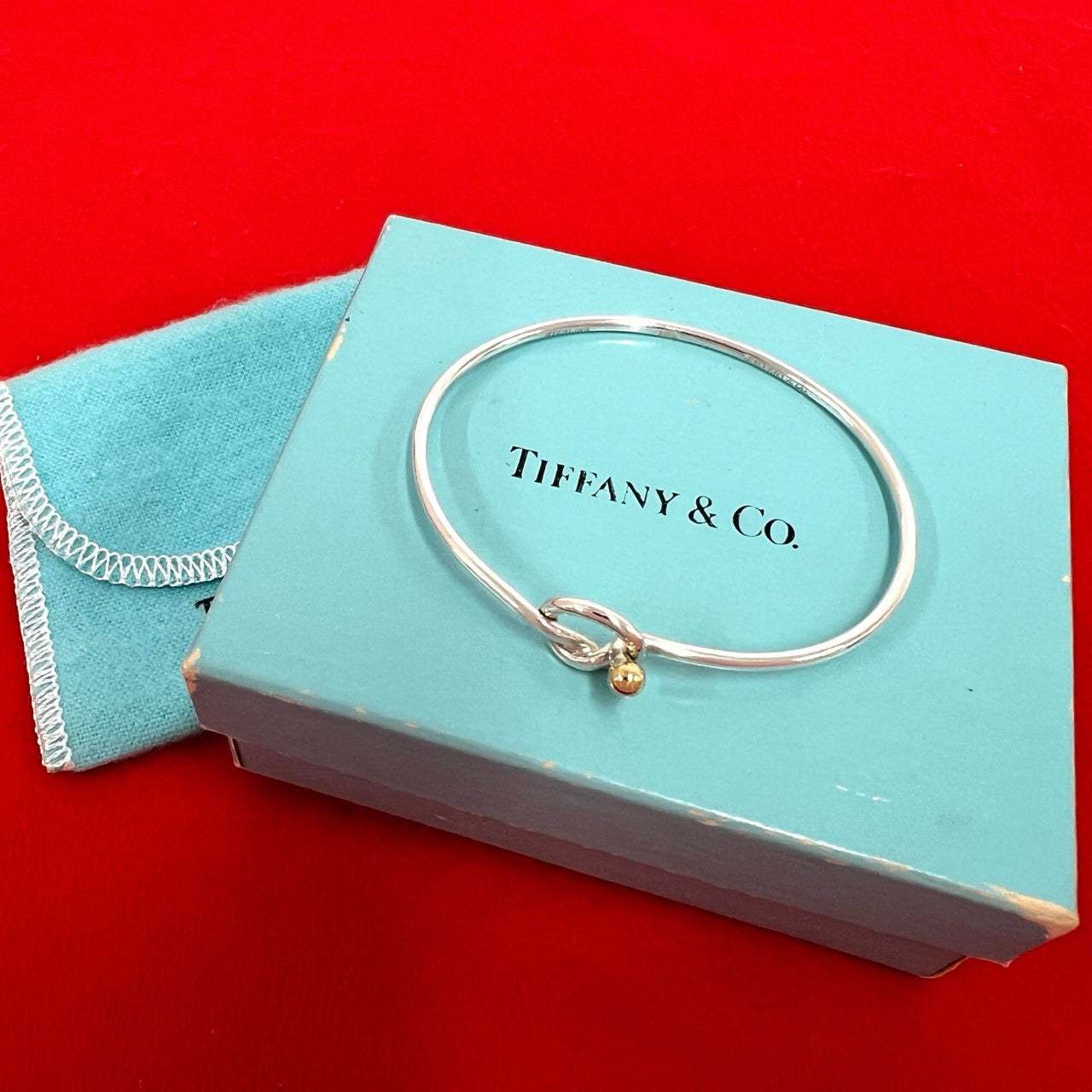 Tiffany & Co. ツイストフック＆アイ ブレスレット アンティーク TIFFANY&Co. ティファニー (Vintage) フックアンドアイ ブレスレット