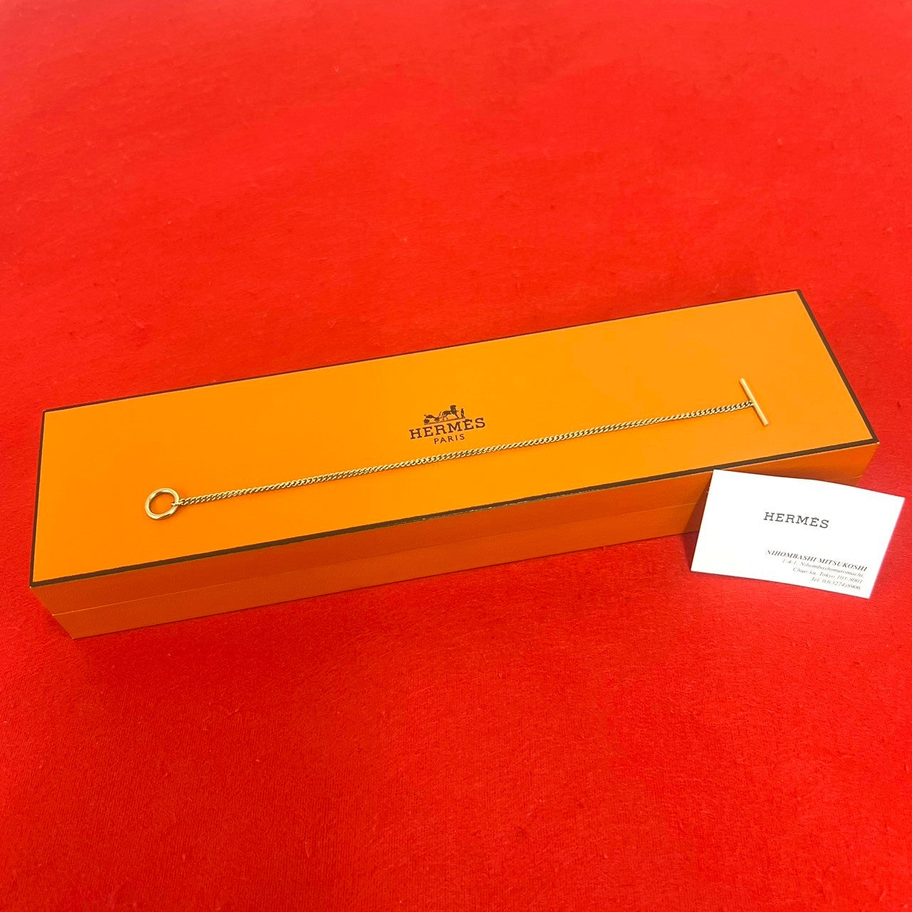 HERMES エルメス エシャッペ ブレスレット K18 750PG – Trip