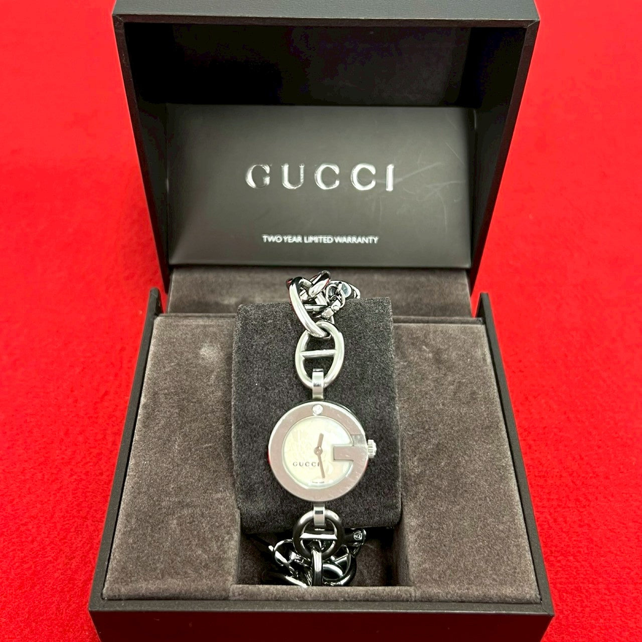 7/5まで限定でお値下げ中　正規品　GUCCI GUCCI グッチ 腕時計 – Trip