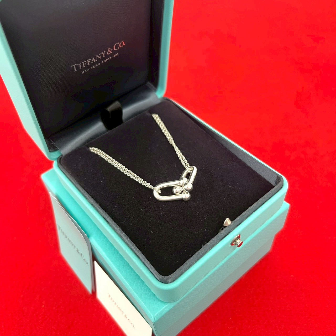 TIFFANY&Co. ティファニー ハードウェア ダブルリンク ネックレス – Trip