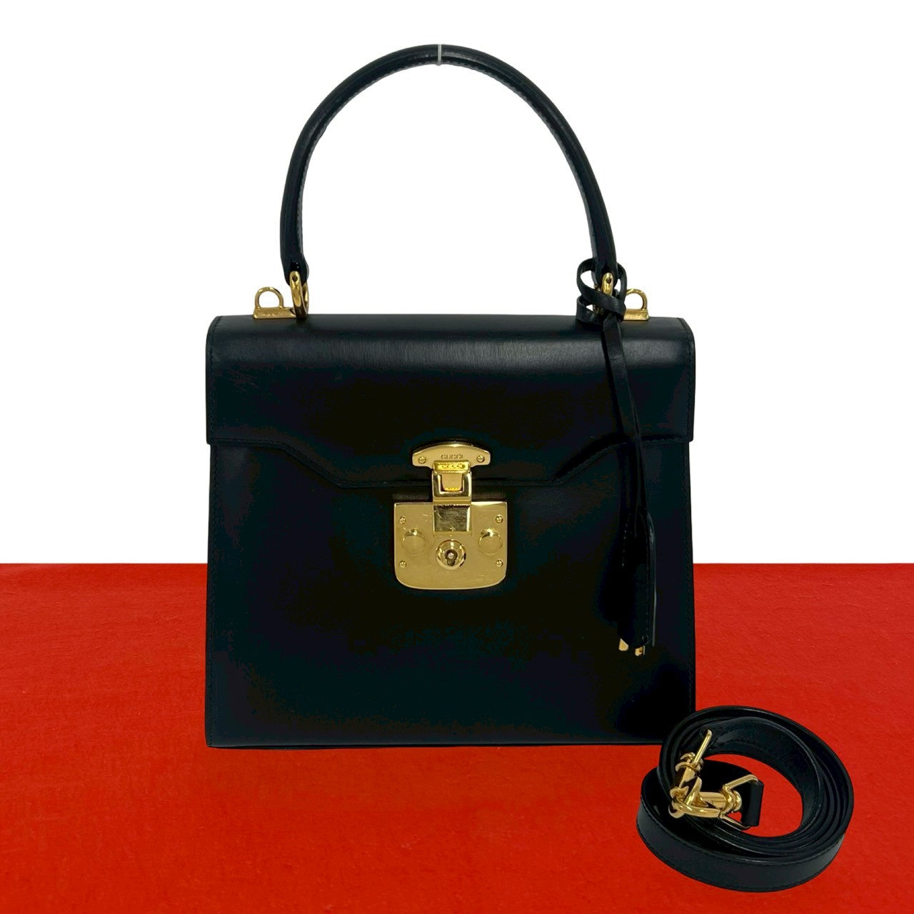 GUCCI グッチ (Vintage) レディロック ショルダーバッグ – Trip