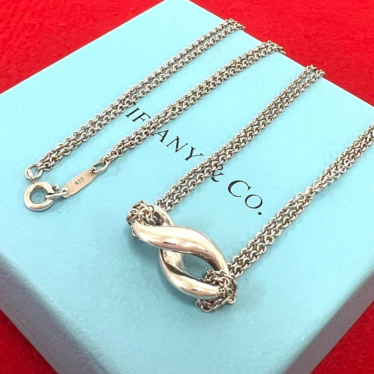 Tiffany インフィニティネックレス TIFFANY&Co. ティファニー (Vintage) インフィニティ ネックレス – Trip