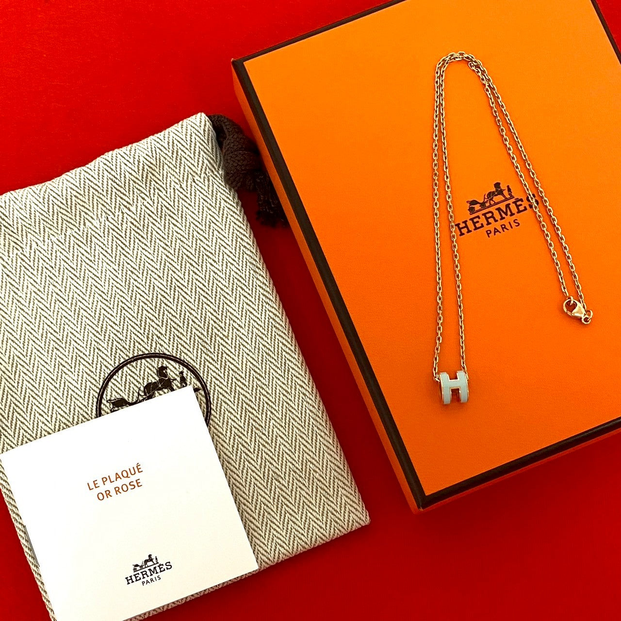 HERMES エルメス ミニポップH ネックレス – Trip