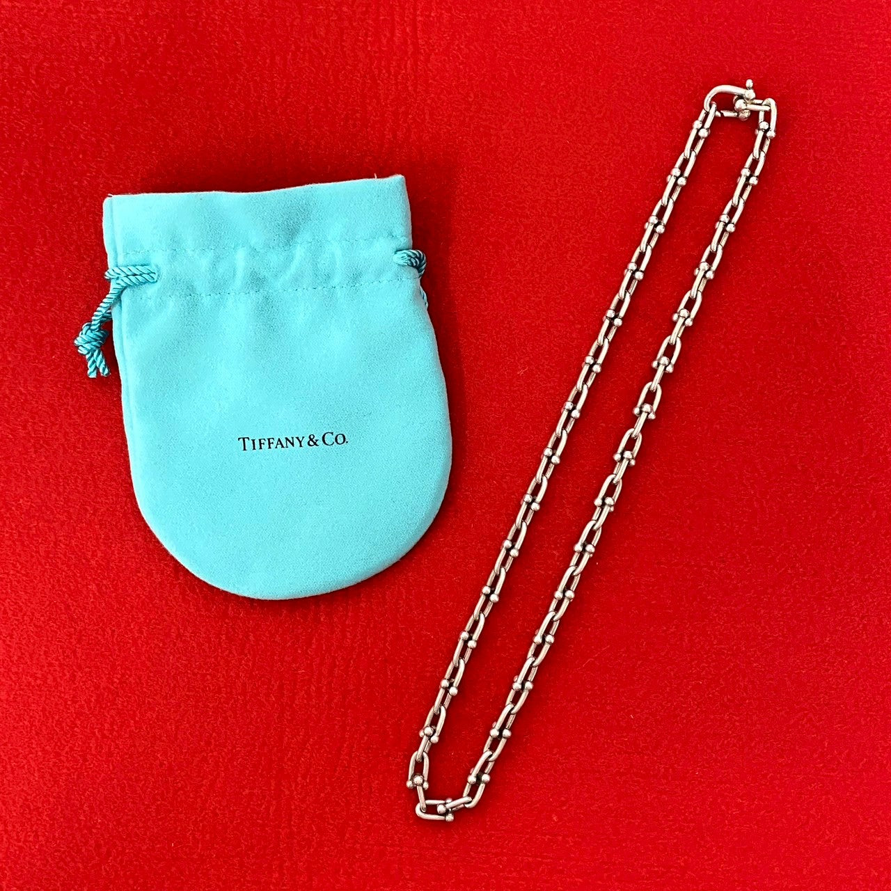 【市場最安値】【交渉可】ティファニー ハードウェア TIFFANY&Co. ティファニー ハードウェア スモール ネックレス – Trip