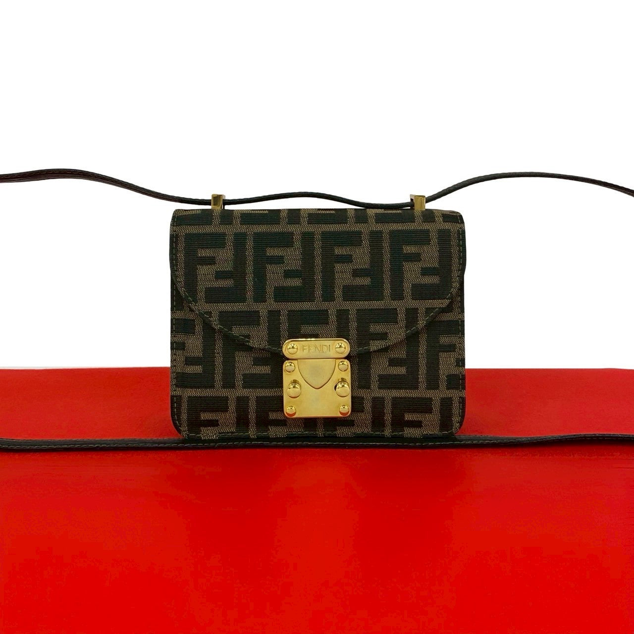 FENDI バッグ フェンディ FENDI FENDI クラッチバッグ 7N0150 AFCB FFロゴ セカンド