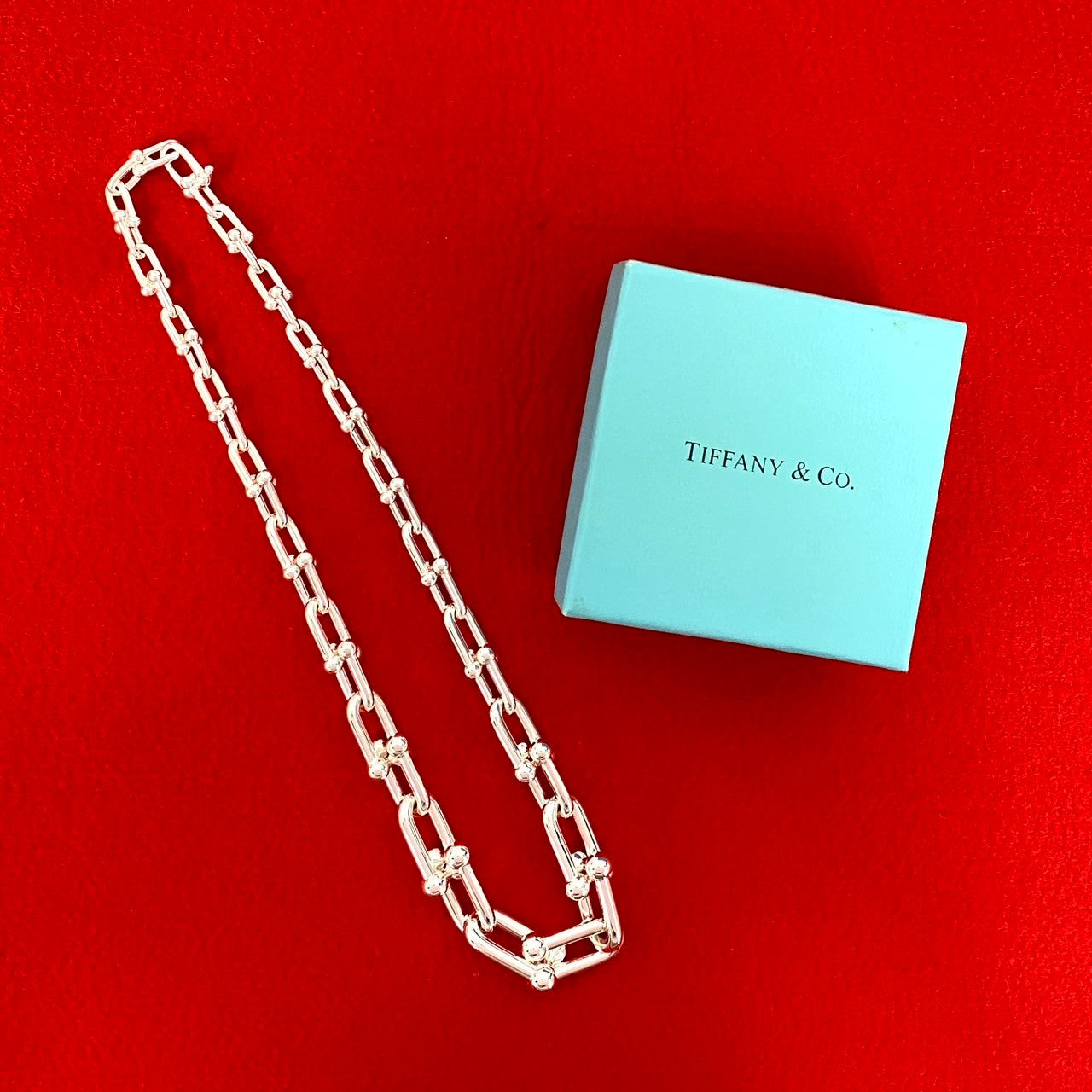 TIFFANY&Co. ティファニー ハードウェア グラジュエイテッド リンク
