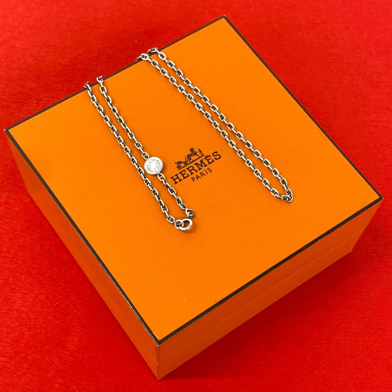 HERMES エルメス セリエ ミニ シェーヌダンクル 925 ネックレス – Trip