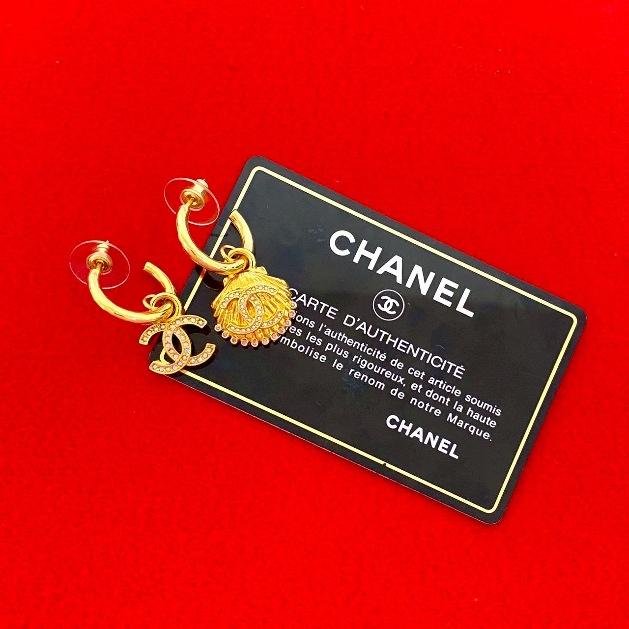 CHANEL ヴィンテージシャネル ピアス CHANEL シャネル ピアス – Trip