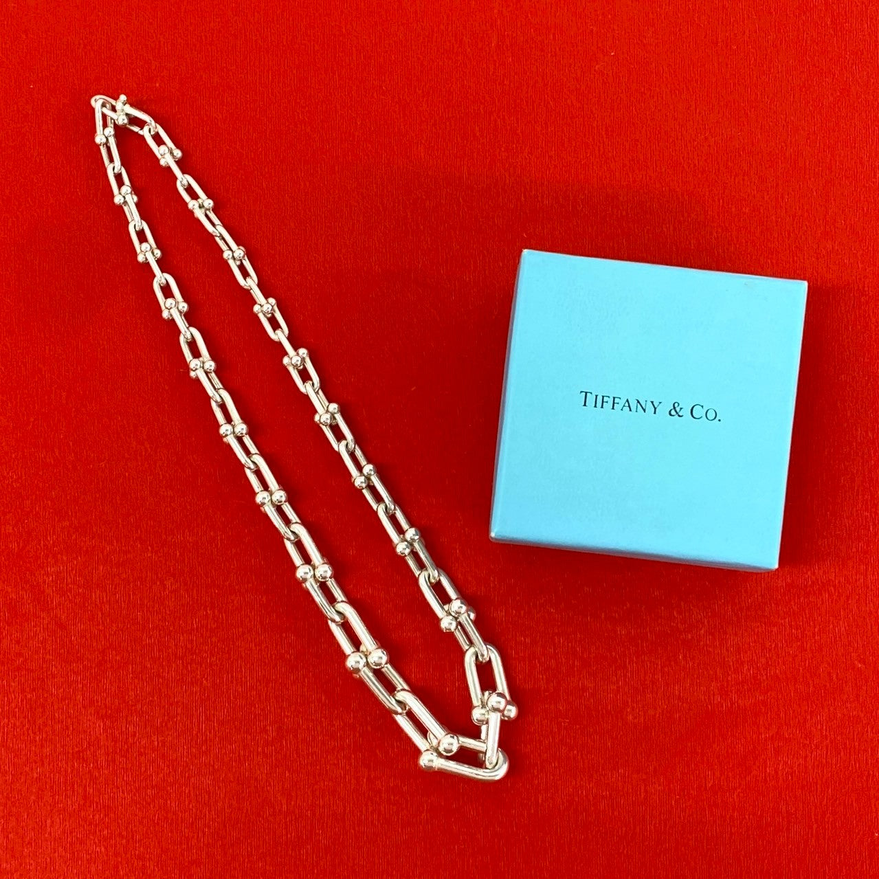 TIFFANY&Co. Tiffany Hardware Graduated Link Necklace – Trip