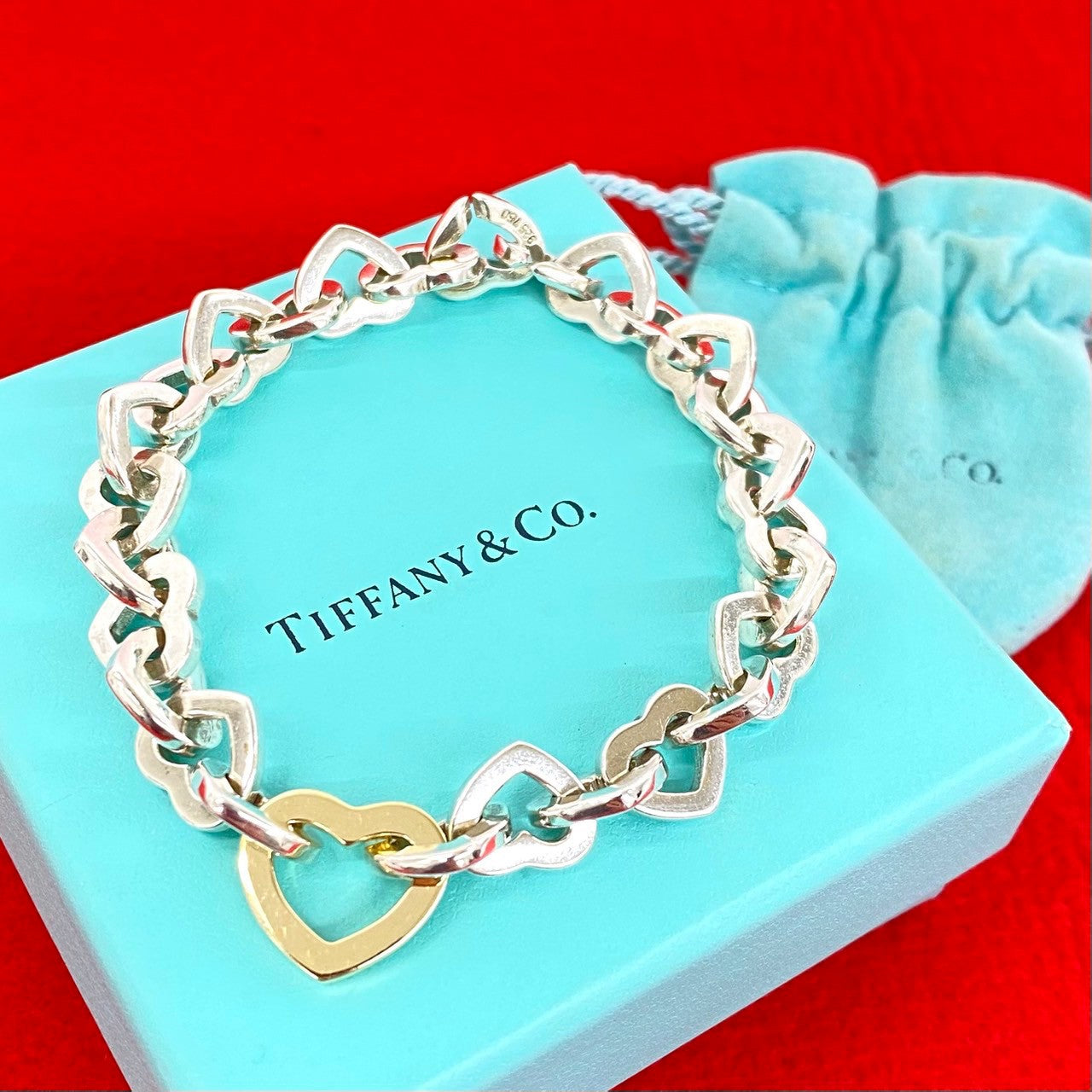 TIFFANY&Co. ティファニー (Vintage) ハートリンク ブレスレット – Trip