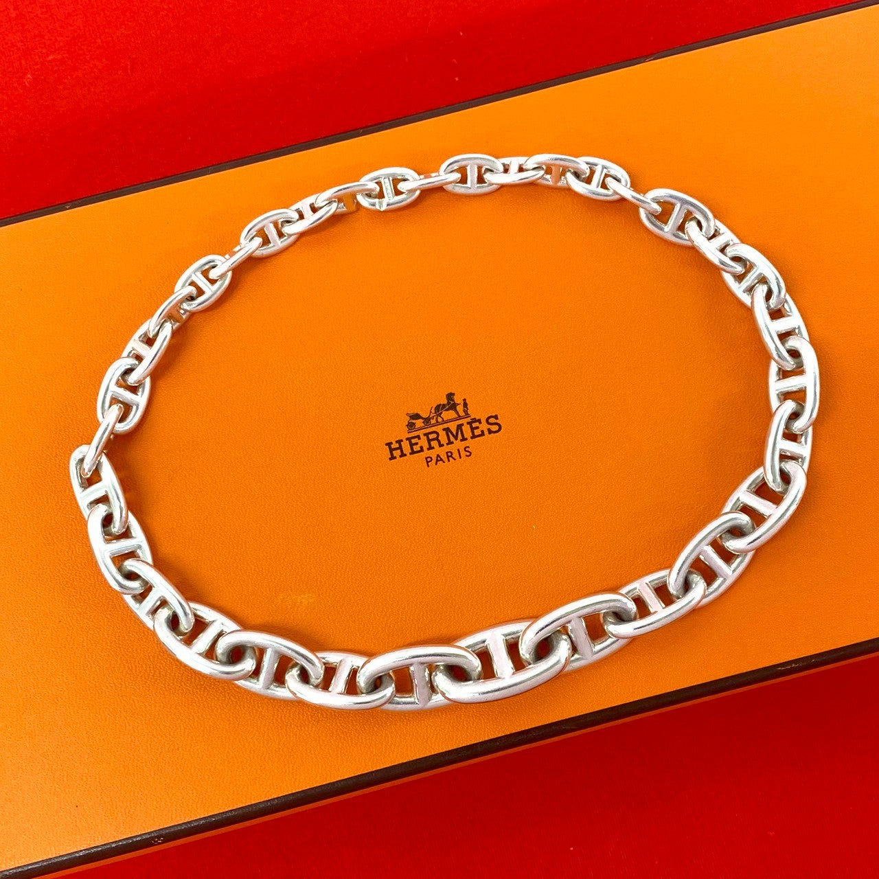 HERMES エルメス (Vintage) シェーヌダンクル クレッシェンド