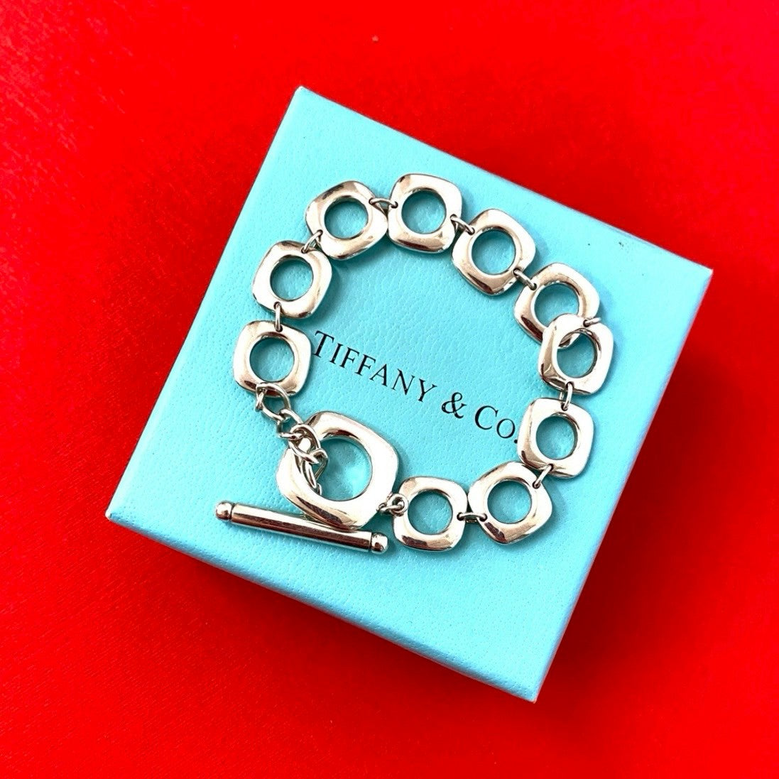 TIFFANY&Co. ティファニー スクエア クッション ブレスレット – Trip