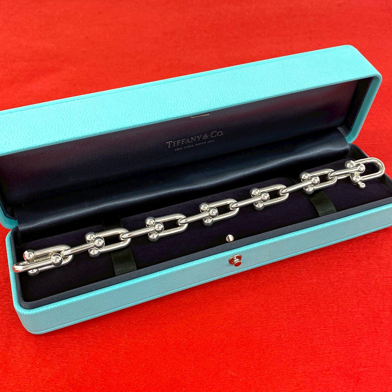 TIFFANY&Co. ティファニー ハードウェア ラージリンク ブレスレット – Trip