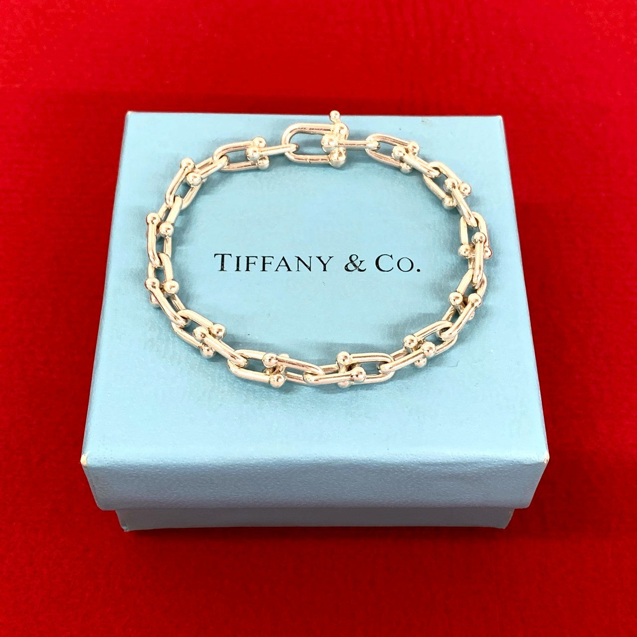 TIFFANY&Co. ティファニー ハードウェア スモールリンク ブレスレット