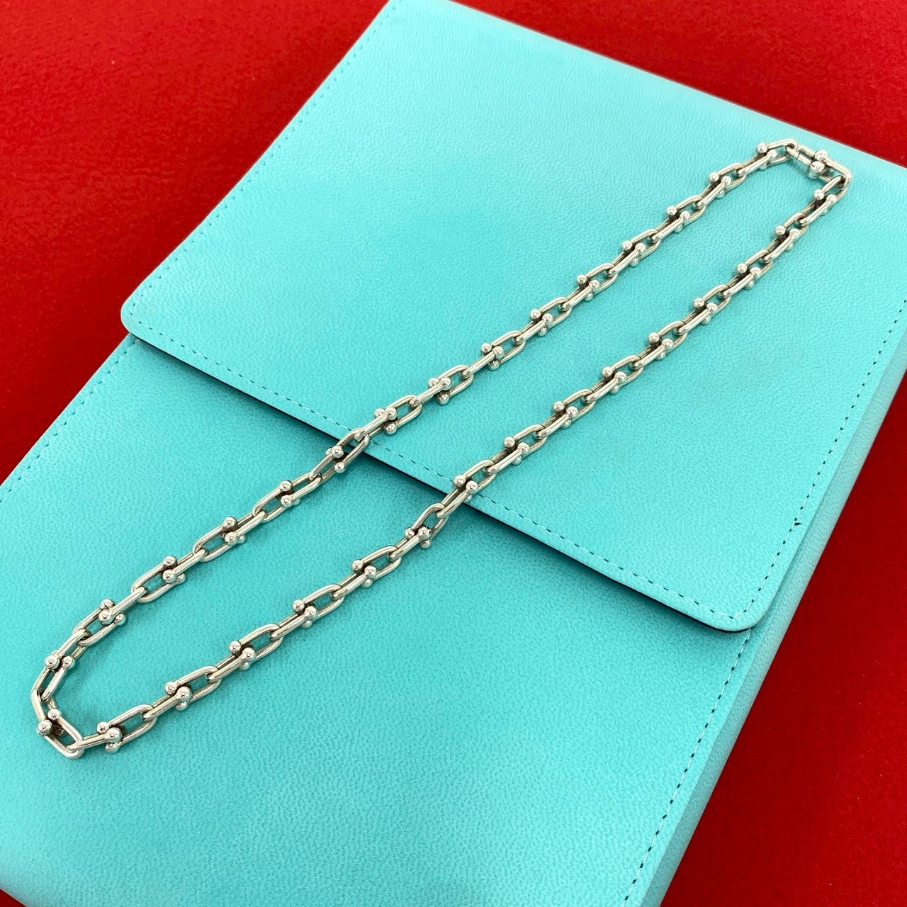 TIFFANY&Co. ティファニー ハードウェア スモール リンク ネックレス