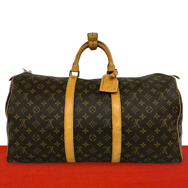 Boston bag Louis Vuitton Keepall 50