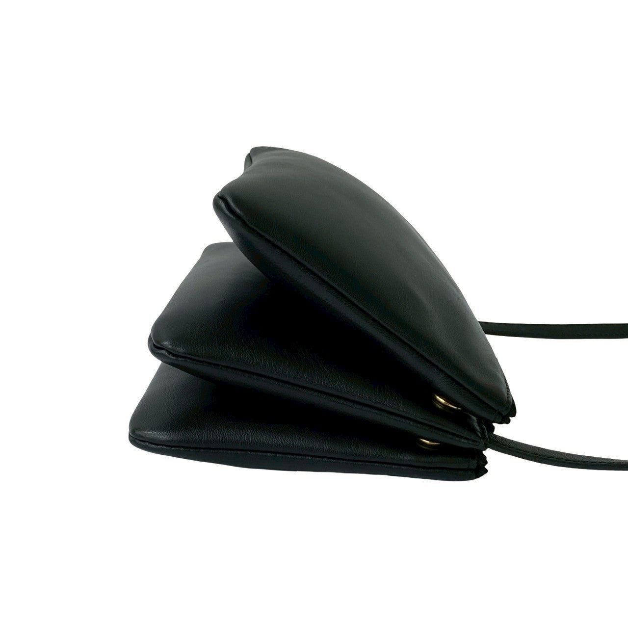 【美品】CÉLINE トリオ スモール ブラック CELINE トリオ スモール – Trip