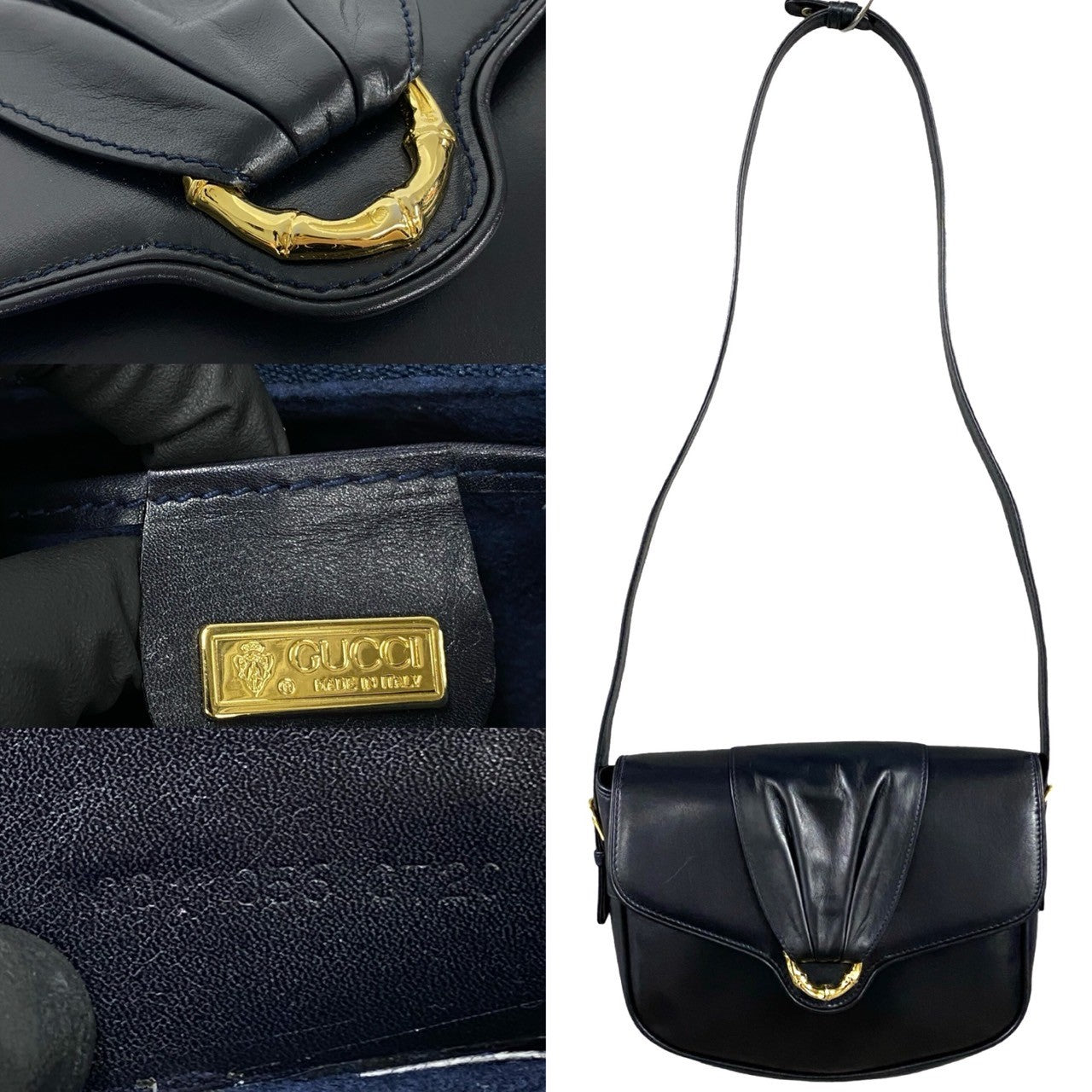 MN-0670 vintage GUCCI グッチ オールドグッチ ショルダーバッグ ワンショルダー PVC レザー ベージュ ミドル GG柄 シェリーライン OLD GUCCI オールドグッチ シェリーライン GG柄 PVC×レザー