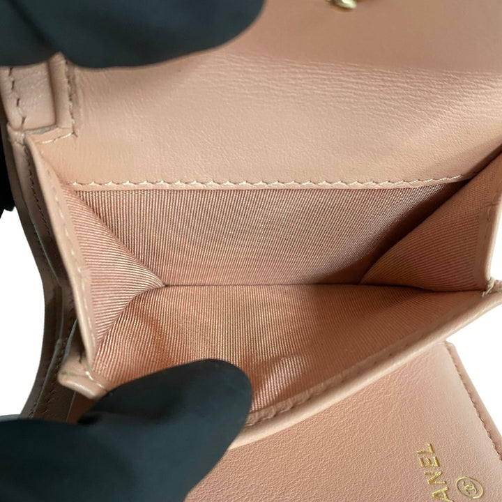 三つ折り財布 シャネル