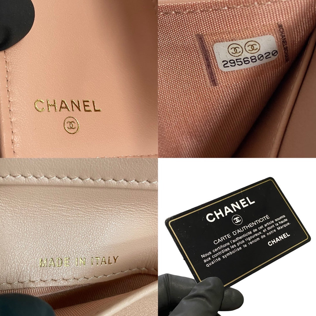 三つ折り財布 シャネル