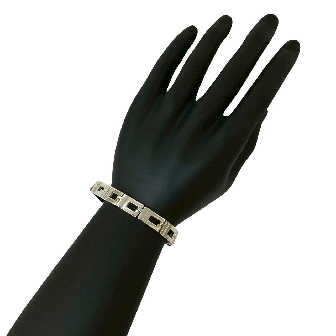 グッチ Gシェイプ ブレスレット ロング 925 内周21cm 全長21.6cm GUCCI