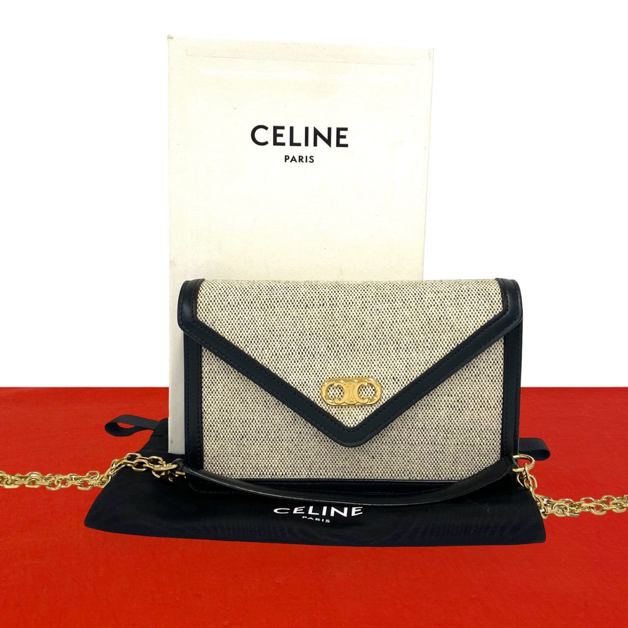 CELINE トリオンフ チェーン ショルダー – Trip
